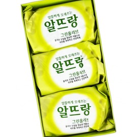 Hwaeui Sidae 25 LG Living Health Olive 140g 3P -O Face and Body Cleansing Soap