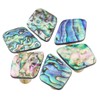 KYEYGWO Pack of 4 Abalone Shell Furniture Knobs, White Shell