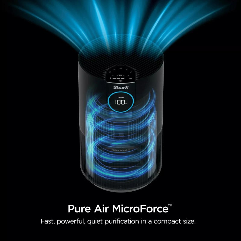 Shark HP100 Air Purifier MAX w/Nanoseal HEPA Cleansense IQ Cleans