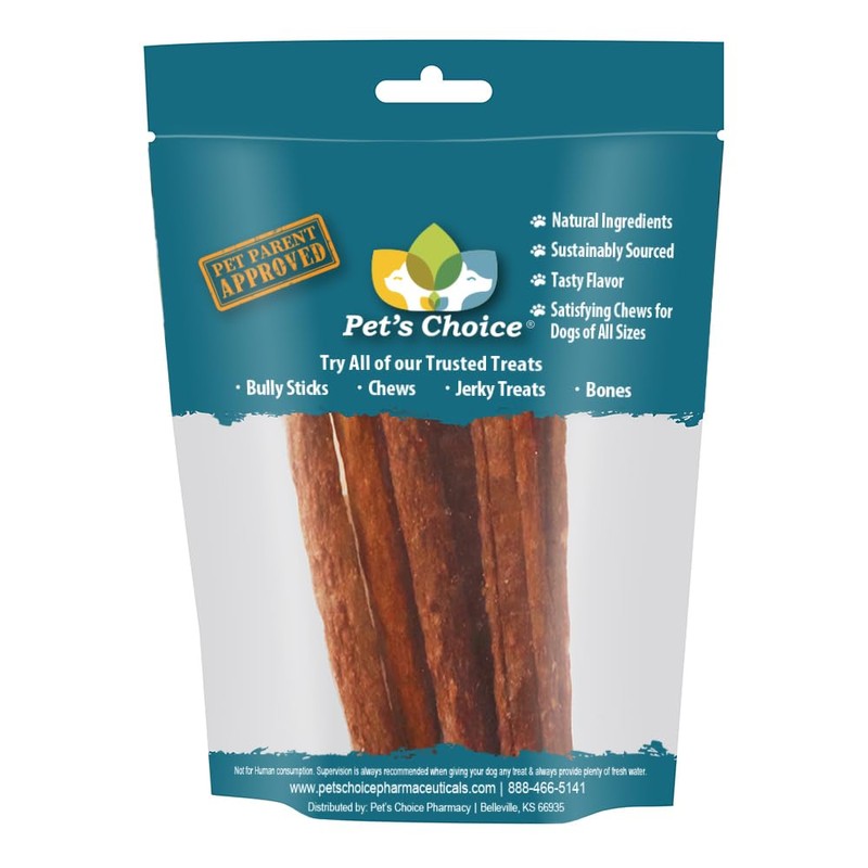 Pet's Choice Dog Treats, Elk Jerky, All Natural, 6 Count,