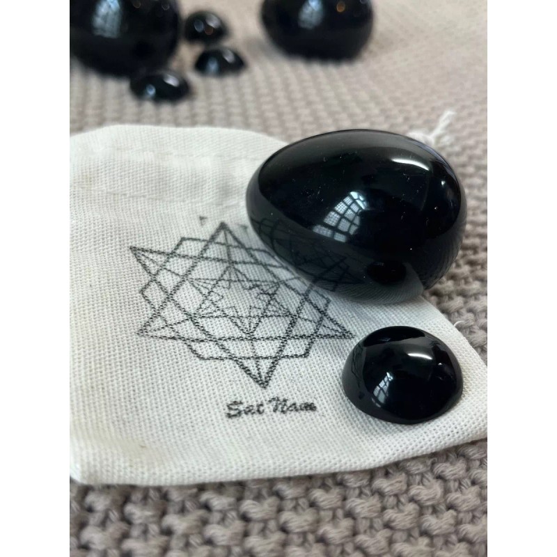 Satnam Set Ombliguera Y Huevo De Obsidiana Sanación Suelo Pelvico