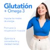 NatGel Glutation Liposomal con Omega 3 | Potente Antioxidante, Refuerza
