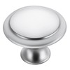 Ravinte 20 Pack Brushed Nickel Kitchen Cabinet Knobs 1-1/4 Inch