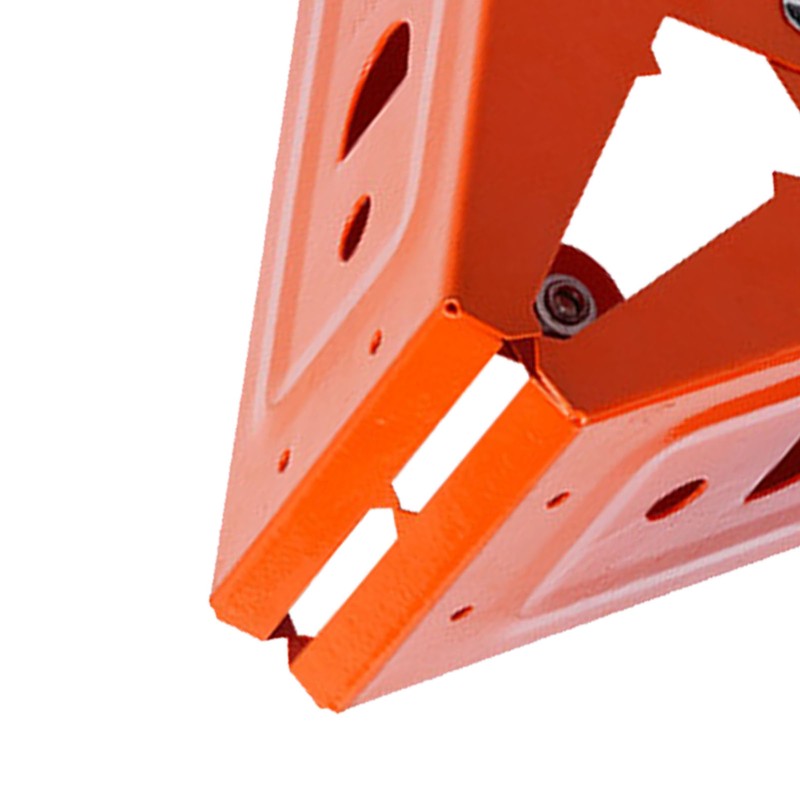 2PCS Saw Horse Bracket Cold Rolled Steel Mechanical Sawhorse Brackets