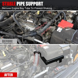 Mabett Engine Bay Wire Harness Bracket Kit for Ford Bronco 2021-2024 2.3L, No Drilling Installation, Carbon Steel for Bronco Accessories 2/4 Door (Nor for 2025 and 2.7L Engine)