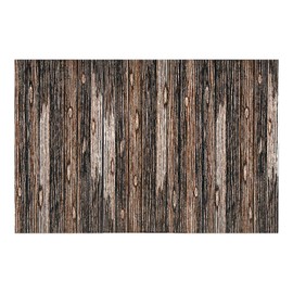 Fun Express - Wood Plank Backdrop Banner (3pc) - Party Decor - Wall Decor - Preprinted Backdrops - 3 Pieces