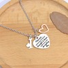 KENYG Necklace Gift for Boys Girls Heart Shape Pendant Necklaces