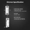 Feit Electric Paddle Dimmer Switch for Dimmable LED Light Bulbs,