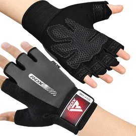 RDX Fitness Gloves Women Men Non-Slip Weightlifting Workout Gym Gloves Strength Training Gloves Exercise Weightlifting Bodybuilding Sports Gloves Grip Strength Sports Powerlifting