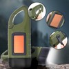 COOLEAD Hand Crank Charging Light, LED Flashlight, Hand Crank Charging,