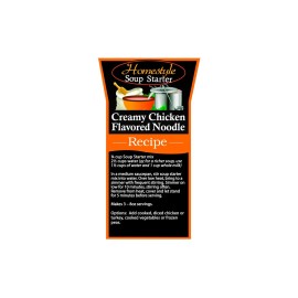Unbranded Creamy Chicken Flavored Noodle Soup Starter 5 Pounds Free Shipping