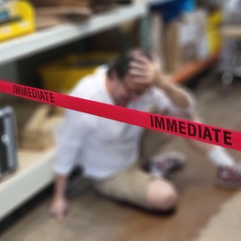 Triage Tape Kit/Contains 8 rolls of tape: Minor, Deceased, Immediate, Delayed