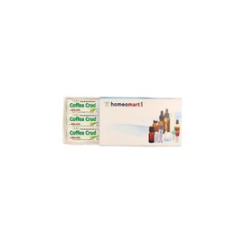 homeomart.com Coffea Cruda Homeopathy Pellets (Pills) 50M, Pack of 3