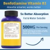 Nutrition Landmark Benfotiamine, Fat Soluable Source of Vitamin B, 500