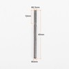 sourcing map 30pcs Diamond Grinding Burrs Carving Bits 2.5mm Cylindrical