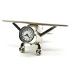 ZAHEPA Aeroplane Miniature Table Clock & Paper Weight – Stylish
