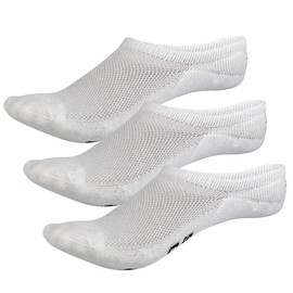 Bamboo Sports Unisex Invisible No Show Socks Moisture Wicking & Odor Eliminating