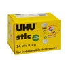 UHU Stic Solvent Free Glue Sticks, White, Pack of 24