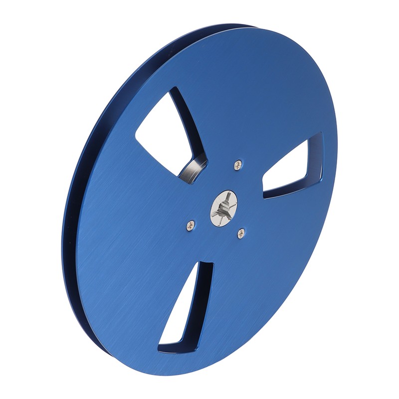 1/4 7 Inch Empty Tape Reel Aluminum Alloy 3 Hole