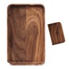 Marley Natural American Black Walnut Rolling Tray (Small)