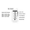 Crimestopper SPTX-42 5-Button Replacement Remote Transmitter Fob NEW