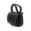 GUESS Calebra Mini Convertible Xbody Flap Bag Black