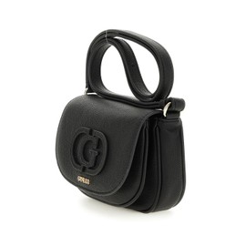 GUESS Calebra Mini Convertible Xbody Flap Bag Black