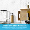 STICKGOO 10-Sheet Herringbone Tile Peel and Stick Backsplash, White Marble