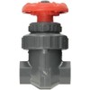 Spears PVC Gate Valve, Non-Rising Stem, Buna-N O-Ring, 2" Socket