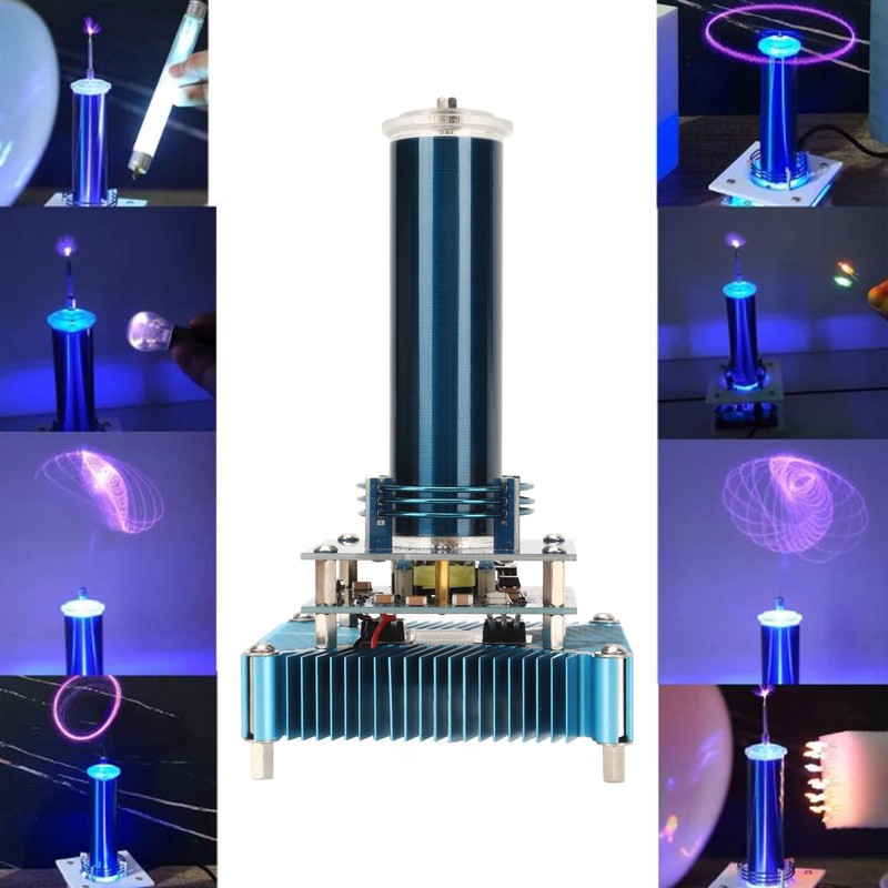 Music Coil Desktop Toy Plasma Loudspeaker Arc Generator Wireless Transmission