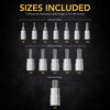 LEXIVON Torx Bit Socket Set, Premium S2 Alloy Steel |