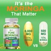 Moringa Softgels, Organic Pure Moringa Oleifera Leaves Extract for Energy,
