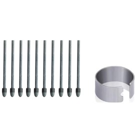 10PCS Upgrade Version Tips Compatible with Remarkable 1 Pen/Remarkble 2 Tablet Pen, Replacement Nibs for Remarkable 1/2 Pen and Remarkable Plus Pen Tips/Nibs with Tool (10 PCS Upgrade Version)