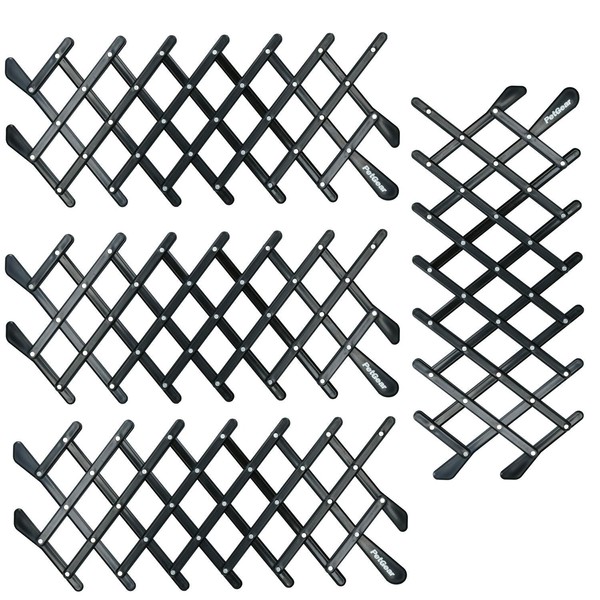AB Tools 4pk Pet Dog Travel Plastic Easy Fit Window