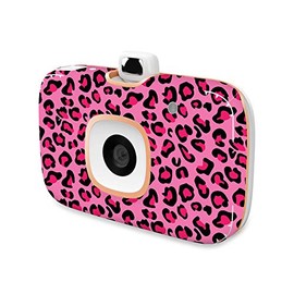 MightySkins Skin Compatible with HP Sprocket 2-in-1 Photo Printer - Pink Leopard | Protective, Durable, and Unique Vinyl Decal wrap Cover | Easy to Apply, Remove, and Change Styles | Made in The USA