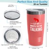 Referee Coral Edition Viking Tumbler 20oz - I let my