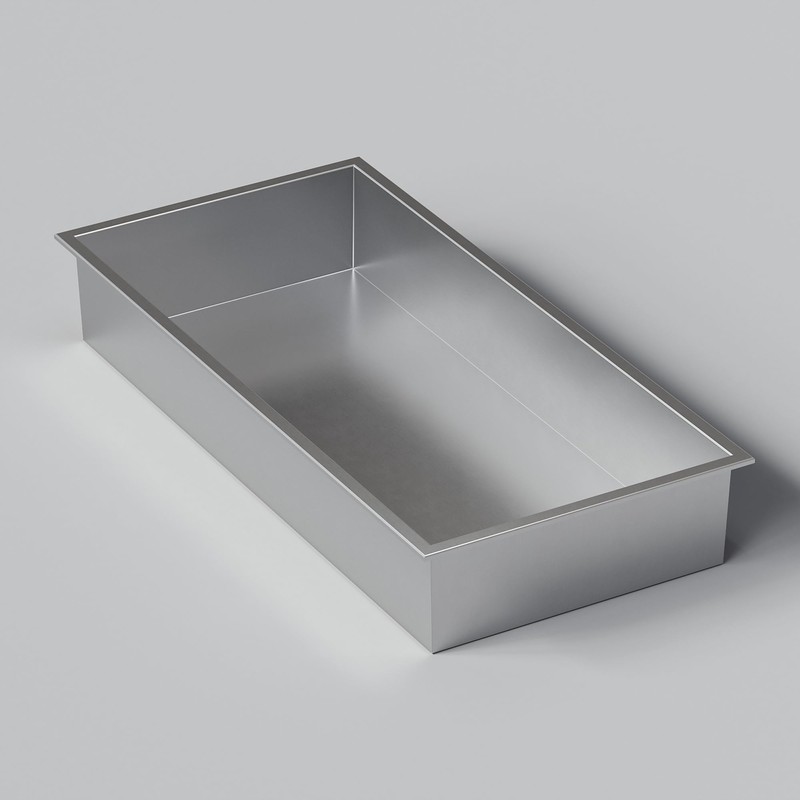 Qeke Stainless Steel Shower Niche 24" X 12", No Tile