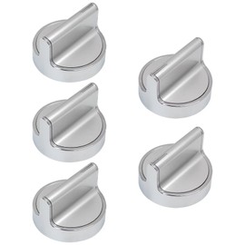 Xspeedonline W10828837 W10569582 5X Gas Range Stove Knobs Fit for Whirlpool Stove/Range Burner Knob Replacement W10569582 4363070 WPW10594481 WPW10646805 W10698166 W10594481 Cooktop Control Knobs