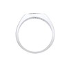 Kuzzoi 0601112320 Men's Signet Ring, Solid 11 mm Wide in