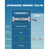 Moonshan Replacement 304 Stainless Steel Sensor Valve Kit for Instant