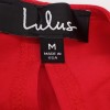 Lulus Dress Womens Medium Tupelo Honey Mini Trapeze Dress Strawberry