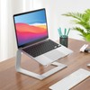 GleYo Laptop Stand for Desk Detachable Aluminum Computer Riser Portable