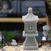 Saihisday - Estatuas de pagoda en miniatura, estilo japonés, decoración