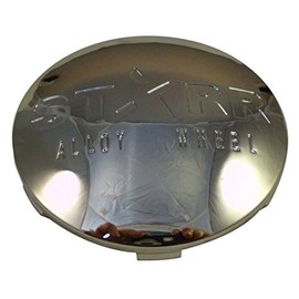 STARR Alloy Wheels BDW707A Chrome Custom Wheel Center Caps (1 CAP)