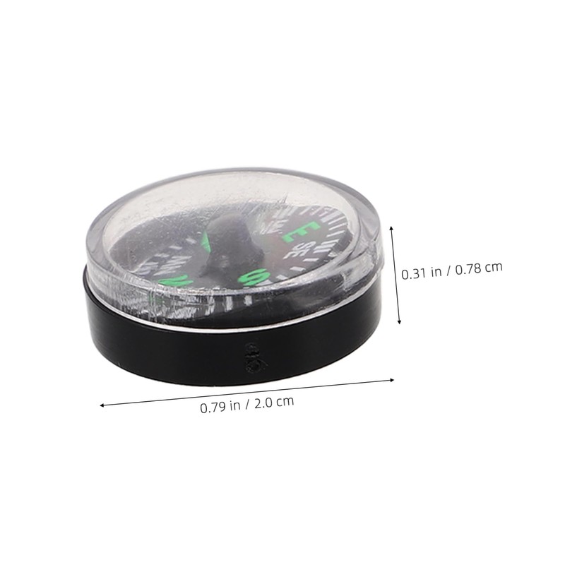CORHAD Compass 20mm Plastic Outdoor Compass for Hiking Camping Navigation
