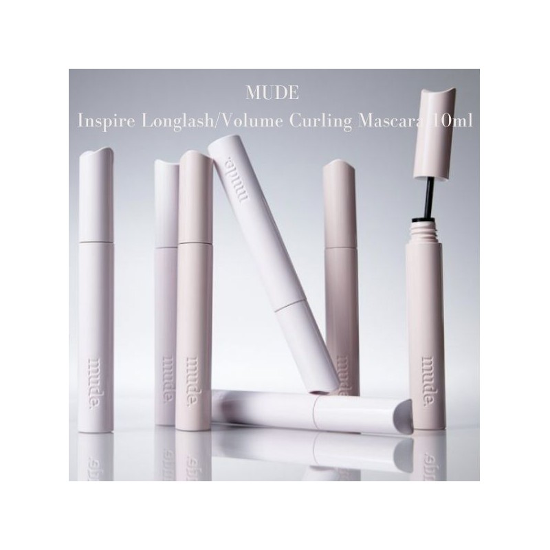 MUDE Inspire Longlash/Volume Curling Mascara 10ml, Color:04 Volume Brown