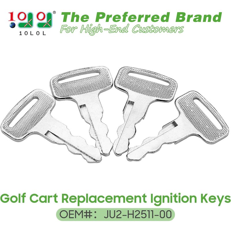 10L0L 10pcs Ignition Keys for Yamaha G14 G16 G19 G20