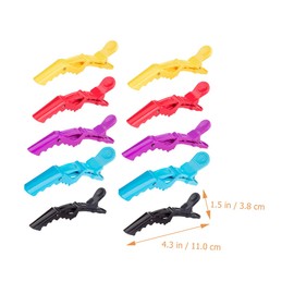 Healvian 25pcs Alligator Hair Clips for Hair Sectioning Clips Essential Hairdressing Tools for Salon and Home Use