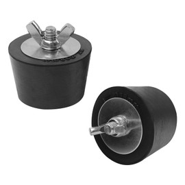 VIDABTE Pool Winterizing Plug, 1.3" to 1.5" Swimming Pool Winter Expansion Plugs, Pool Skimmer Plug -2 Pcs