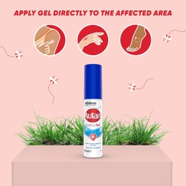 Autan Cooling Gel, Made with Chamomille and Aloe Vera, Travel Essentials, Suitable For Kids, 25ml